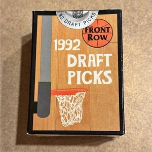 Front Row Basketball 1992 Draft Picks Card Set